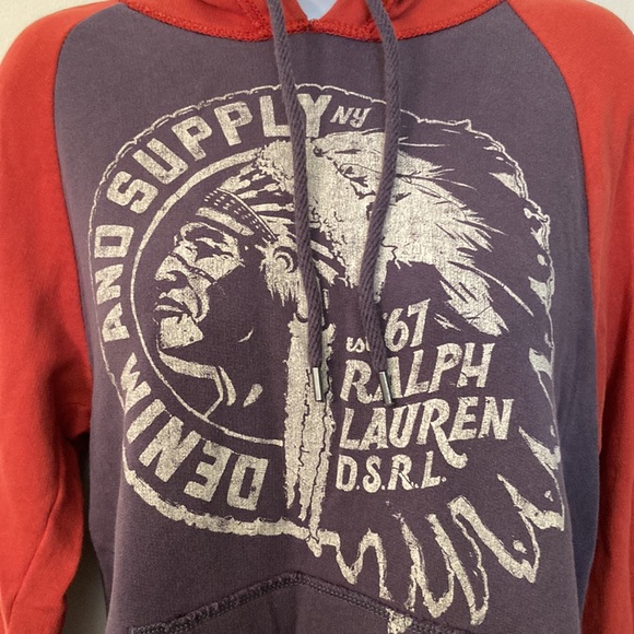 - Denim & Supply Native American Chief pullover hoodie 100 percent cotton - Picture 3 of 9